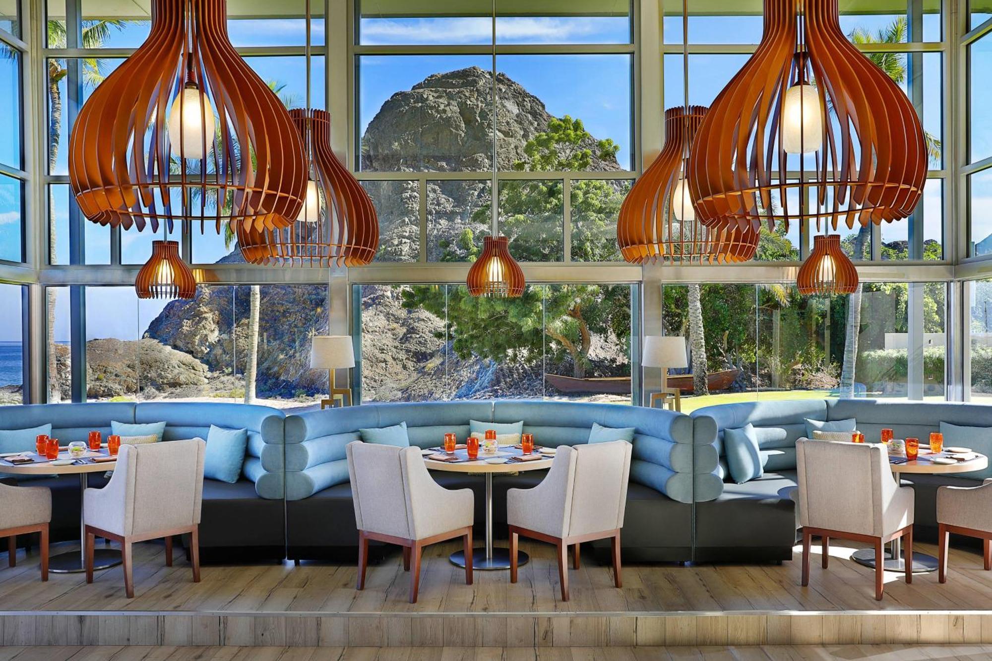 Al Bustan Palace, A Ritz-Carlton Hotel Маскат Екстериор снимка The restaurant
